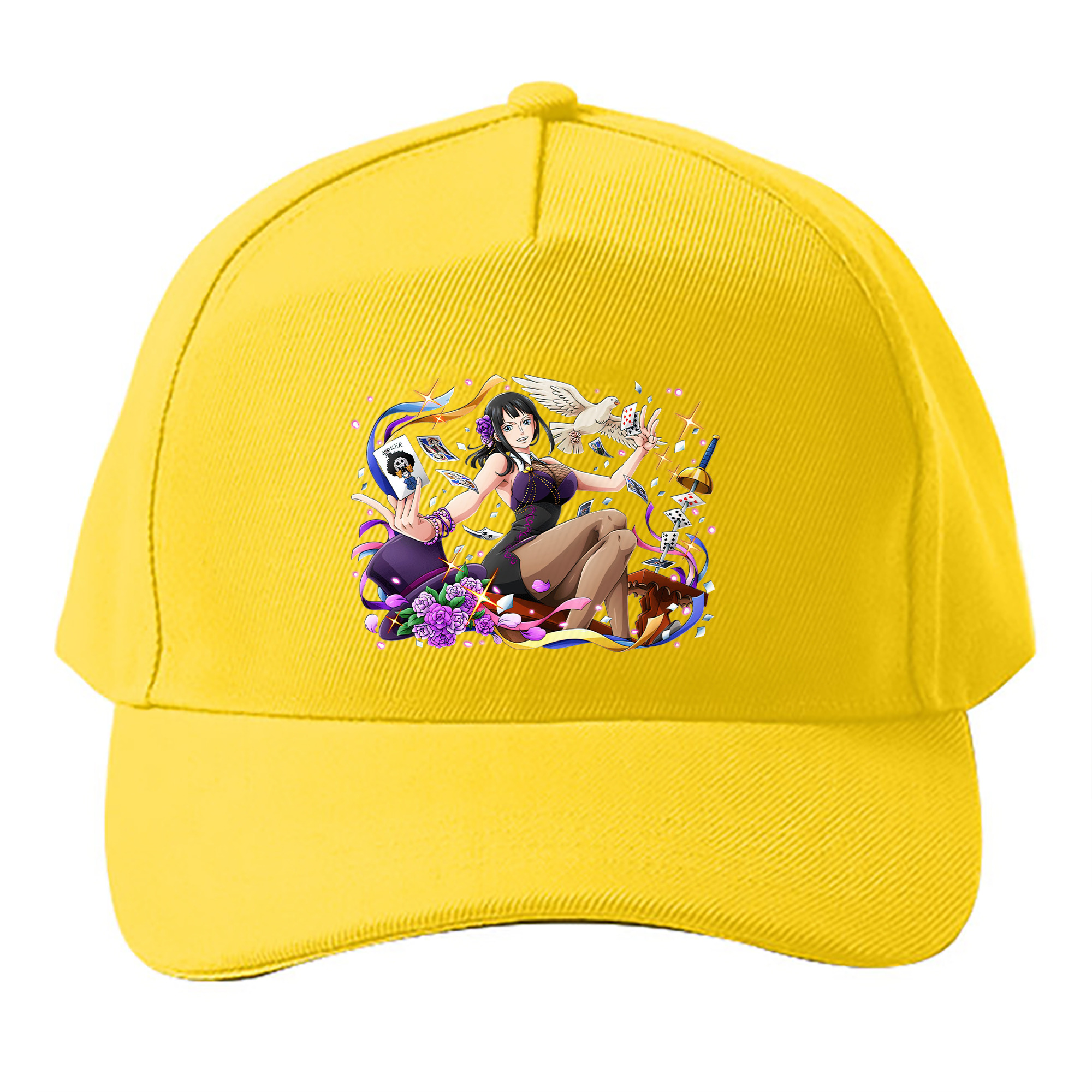 （画像用） ワンピース ニコ・ロビン ONE PIECE Nico Robin ベースボールキャップ 綿100％ 男女兼用 帽子 スポーツ